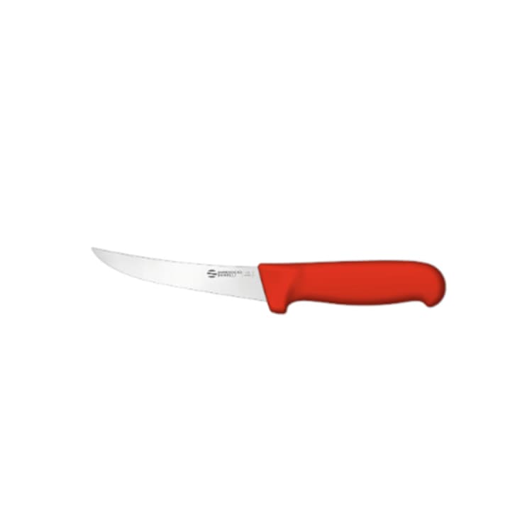 Нож для мяса SM09016R Supra Color (красн. ручка, 16 см)