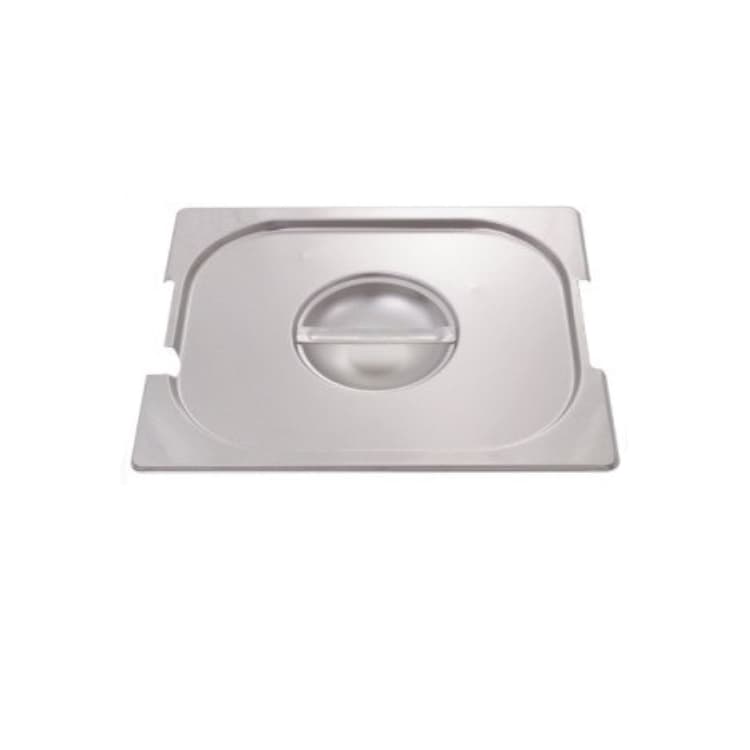 Крышка GN 1/2 нерж. сталь, отверст. для половника, Kovinoplastika L12PZ арт. УТ-00053019 (Без эксплуатации)