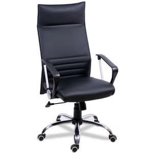 Кресло для руководителя Мирей Майк РС 900 хром, кожзам
