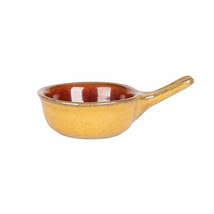 Соусник с ручкой 10,5x6,5 см h 3,7 см CosyTrendy Elements Mustard 5698003