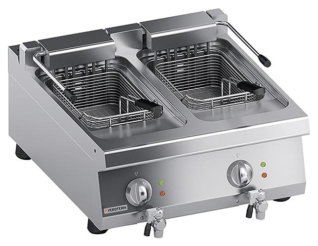 Фритюрница электрическая VEROTERM VT7FGE07TT 11+11 л