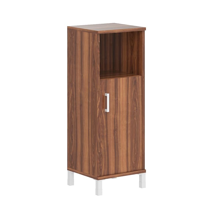 Шкаф-колонка средняя с глухой малой дверью Skyland B 421.2(R) орех даллас 475х450х1286 BORN