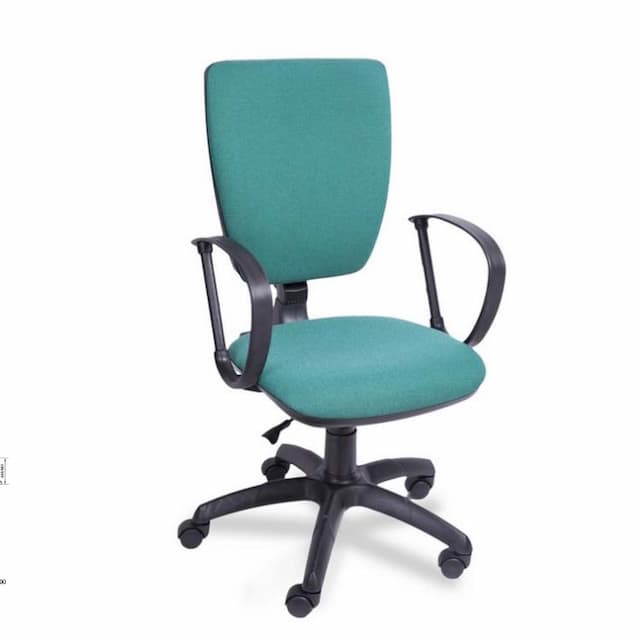 Кресло для персонала Мирэй НОТА new Рондо Синхро, ткань цветная серия В