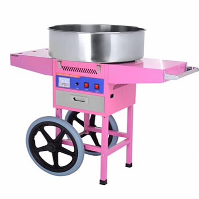 Аппарат для производства сахарной ваты Hualian Machinery HEC-04C (с тележкой)