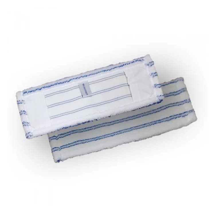 Моп TTS микрофибра с кармашками в полоску, 40x13 см