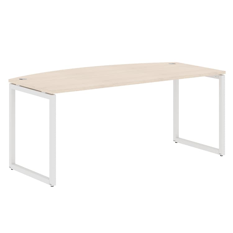 Стол руководителя Skyland XQET 189 бук тиара/белый 1800х914х750