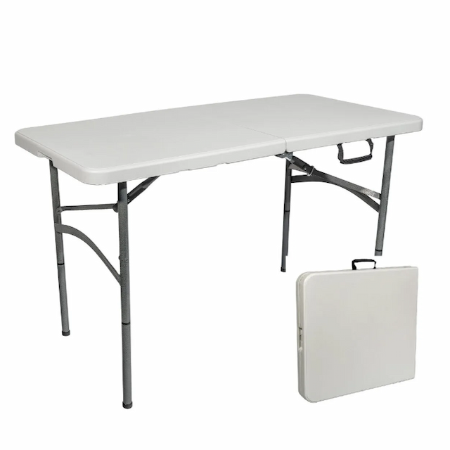 Стол пластиковый со складной столешницей Клен сгр119