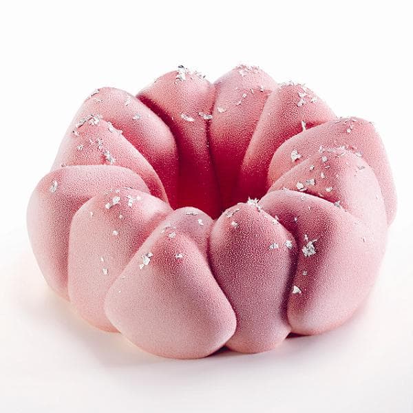 Форма для мороженого/суфле 3D Pavoni "Невада" d180мм h70мм (объем 1,15л), силикон KE047S