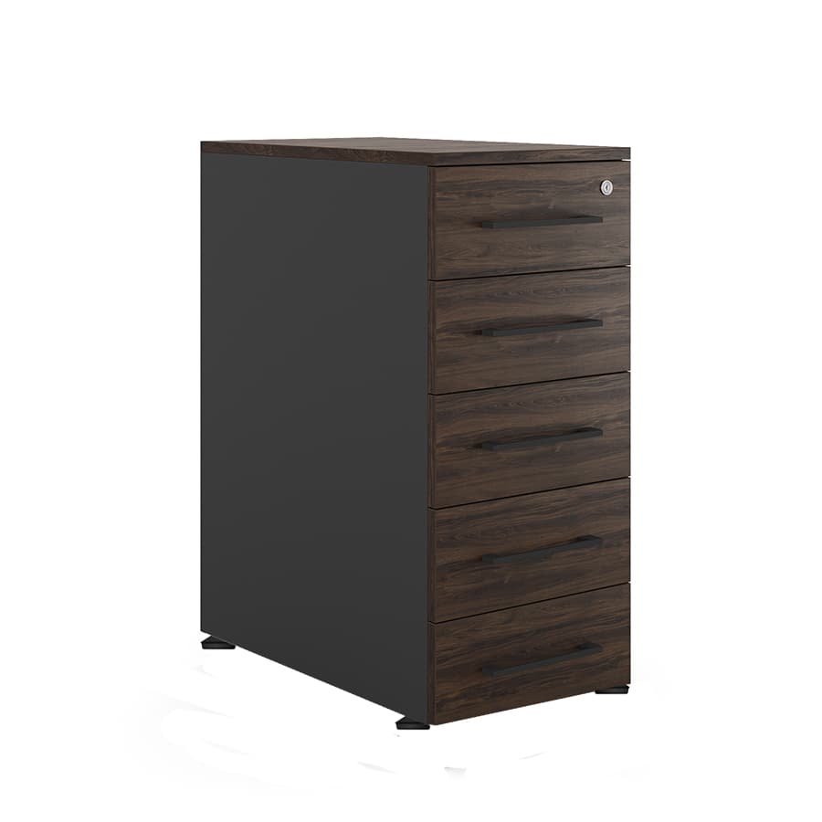 Тумба приставная Kobor TS5-40/50 black/charlston