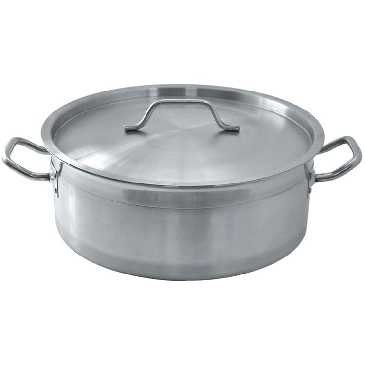 Кастрюля  0,6 л, 12х5 см Eco Line низкая с крышкой нерж., P.L. Proff Cuisine арт. 92001451