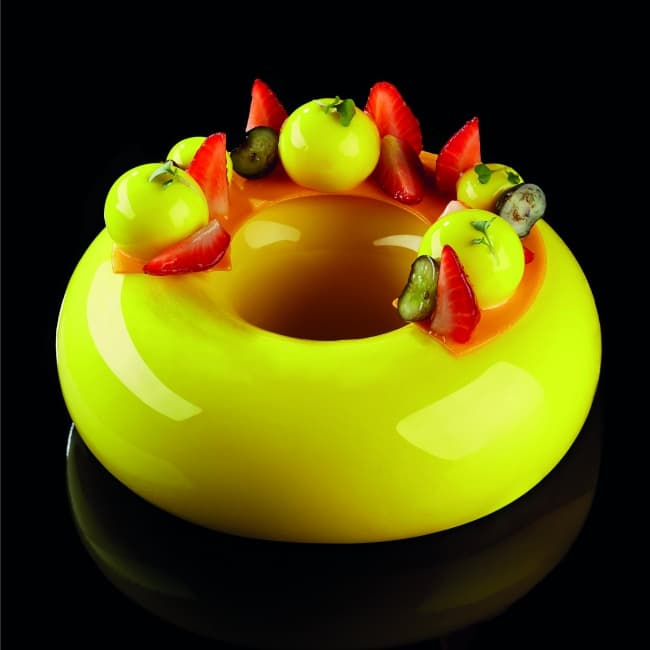 Форма для мороженого/суфле 3D Pavoni "Вставка" 230х55мм h50мм (объем 0,54л), силикон KE011FP