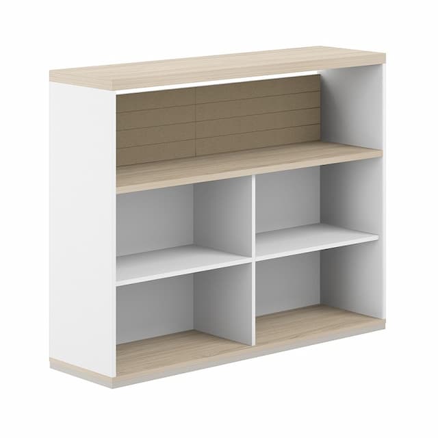 Стеллаж-комбо 1438 односторонний Norden Allegro AG.252.402.652.BG с топом и экраном тканевым низким