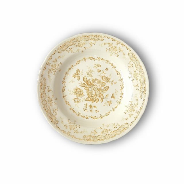 Тарелка глубокая 23,3 см Bitossi Rose Ochre BID00606