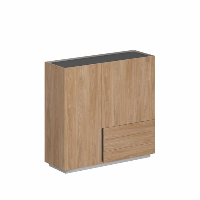 Шкаф комбинированный Norden Оливер OL-20-17.GN.GN.GN.R