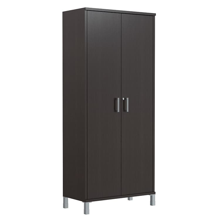 Шкаф высокий с замком в глухих дверях Skyland B 430.7(RZ) венге магия 900х450х2054 BORN
