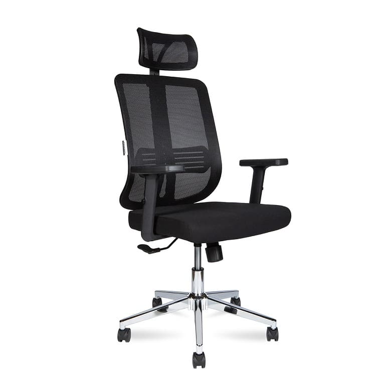 Кресло офисное Norden Tema Сhrome 2D 216A-Сhrome-2D-B-BB