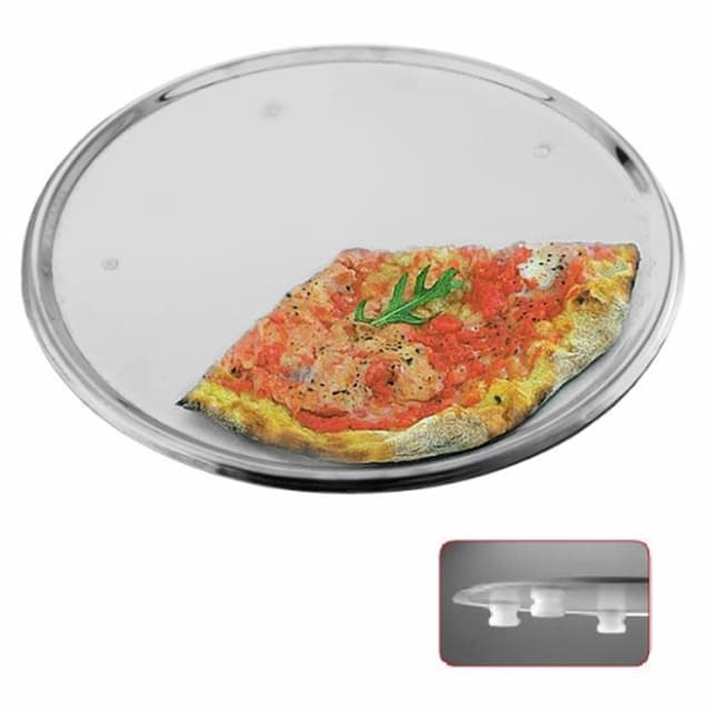 Противень для пиццы d 40см h4см, нерж.сталь, на ножках LILLY CODROIPO 472/40LC