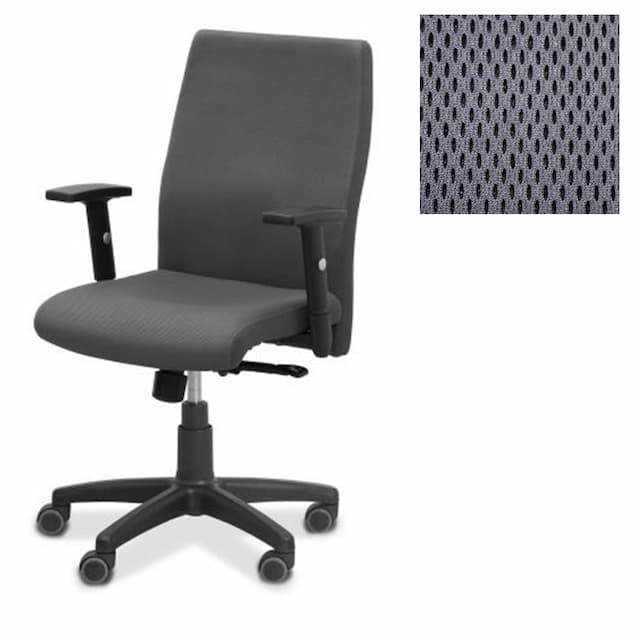 Офисное кресло для персонала Юнитекс Like+ ткань TW серая