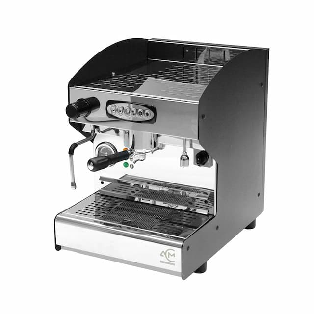 Кофемашина автоматическая с 1 группой под высокие чашки ACM Rounder 1 GR NERO (ACMRD001N)+high cup