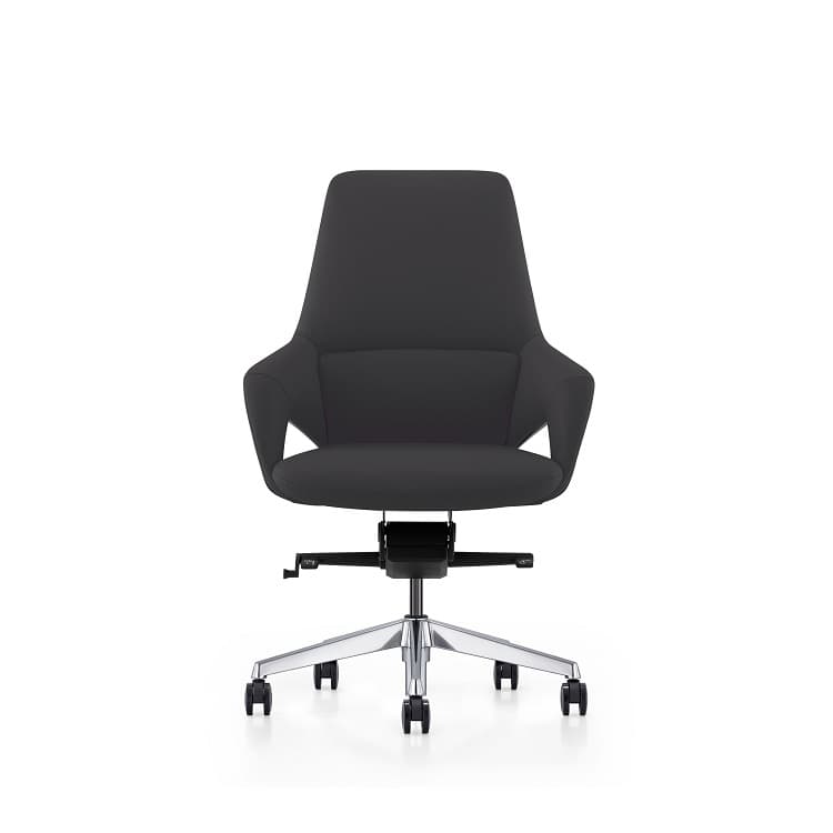 Кресло офисное Norden Шопен LB FK 0005-B black leather