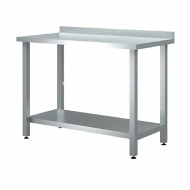 Стол разделочный пристенный с бортом Cryspi СРПН Э СП 1500х600