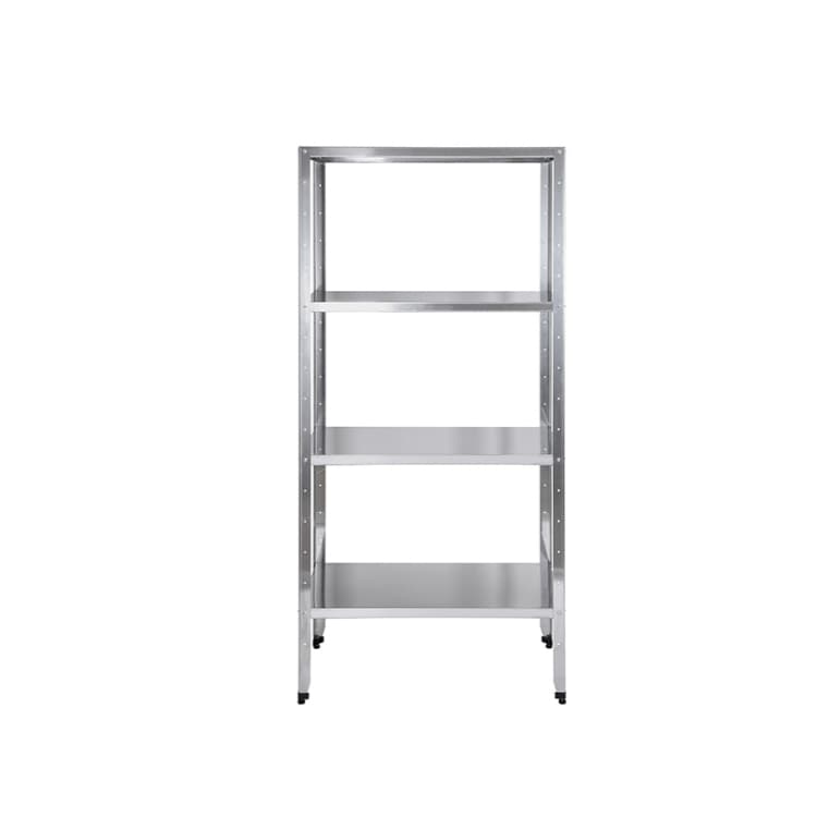 Стеллаж кухонный Luxstahl СР-1800х600х400/4 нерж.