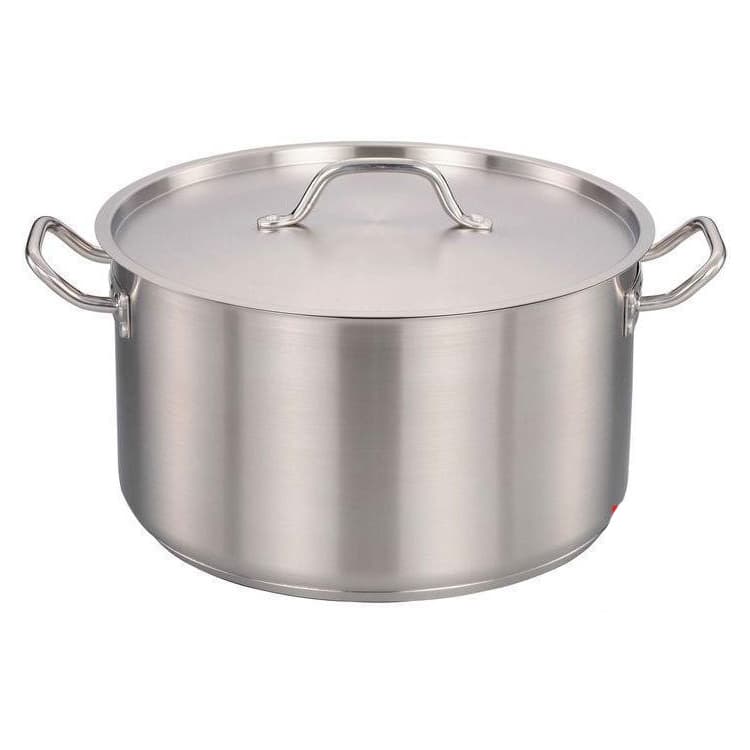 Кастрюля нержавеющая сталь с крышкой низкая INDOKOR PROFESSIONAL 36Х30СМ 30,5 л