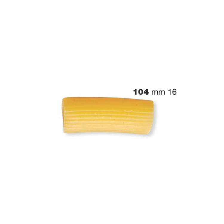 Фильера бронзовая для модели P3 Imperia and Lamonferrina диаметром 75 мм форма №104 rigatoni